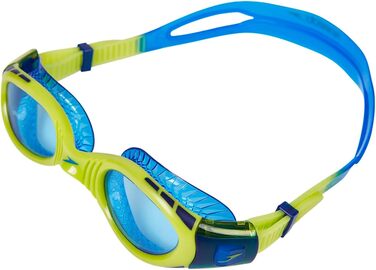 Окуляри для плавання Speedo Futura Bio Fuse Flexi Seal (унісекс, дитячі/юніорські) - Surf Blau/Limetten Grün/Bondi Blau