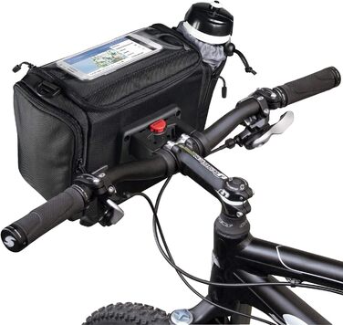 Сумка на кермо KlickFix Aventour Sport, 7 л, чорна