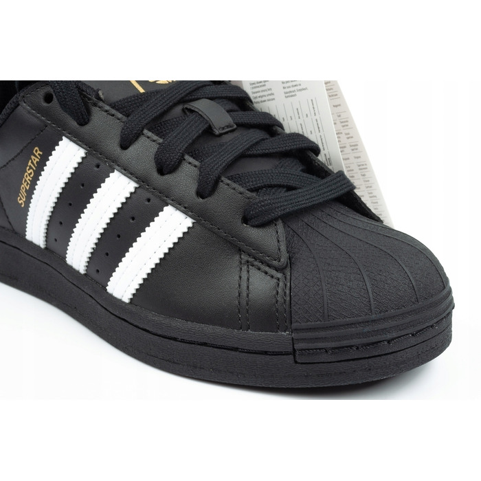 Кросівки adidas EG4959 чорні, розмір 40, екошкіра, з трьома смужками