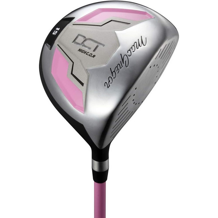 Дитячий набір для гольфу MACGREGOR DCT3000 Junior з сумкою для перенесення, комплект клюшок для дівчаток