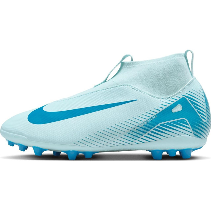 Дитячі кросівки Nike Zoom Superfly 10 Academy AG для футболу (38.5 EU, Glacier Blue Blue Orbit)