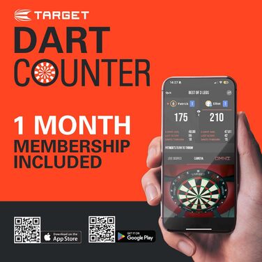 Дарти Target Luke Littler 80% Tungsten (21/22/23г) - Професійний набір сталевих дартсів з аксесуарами