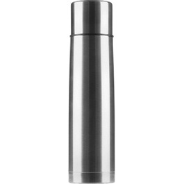 Термос Helios 1104 Active 1 л, нержавіюча сталь, BPA-free, для гарячих та холодних напоїв, сріблястий, для туризму та активного відпочинку