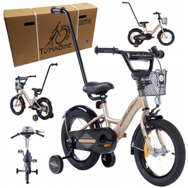 Дитячий велосипед Tomabike Platinum Gold 2025, колеса 14