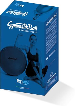 Гімнастичний м'яч Pezziball 75 см червоний для фітнесу