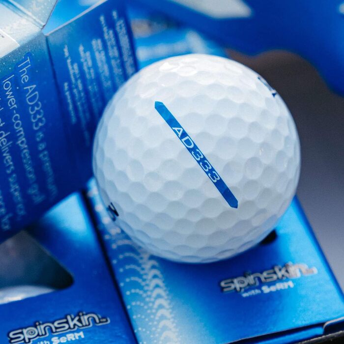 Гольф-м'ячі Srixon AD333 для чоловіків, білі, 12 шт.