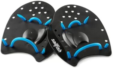 Лопатки для плавання Sailfish Flat Paddle, класичні, з круглими гумками, три розміри