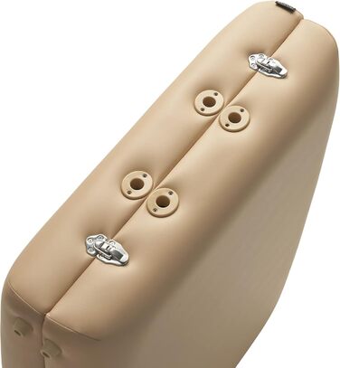 Складаний масажний стіл Master Massage Del Ray 71 см, термо-верх, бежевий (пісочний колір), мобільний