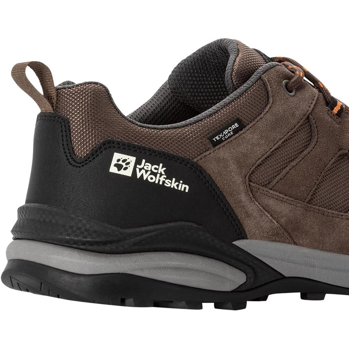 Чоловічі трекінгові черевики Jack Wolfskin Trail Hiker Texapore Low MW, розмір 42 EU, колір Bear