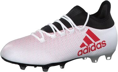 Футбольні бутси Adidas X 17.2 FG для чоловіків (46 EU, сірий, чорний)