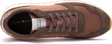 Чоловічі туфлі Tommy Hilfiger FM0FM05454, темно-коричневі (Ebony Brown), розмір 40 EU