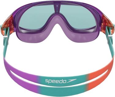 Дитячі плавальні окуляри Speedo Biofuse Rift, унісекс, розмір універсальний, кольори Orchid/Soft Coral/Peppermint