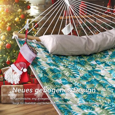 Намет-гамак Bathonly для 2 осіб, 3 м, блакитний, до 204 кг, з подушкою та сумкою