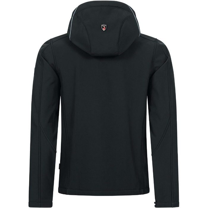 Чоловіча куртка Softshell Höhenhorn Altus Outdoor — водовідштовхуюча функціональна куртка, колір Midnight-Black, розмір L