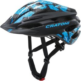 Велошолом Cratoni Pacer MTB чорний/синій XS-S (50-55 см)