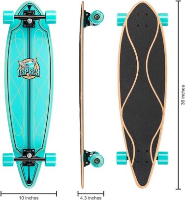 Лонгборд Osprey Pintail Helix 36''-46'' для дітей і дорослих, повна комплектація, декілька розмірів