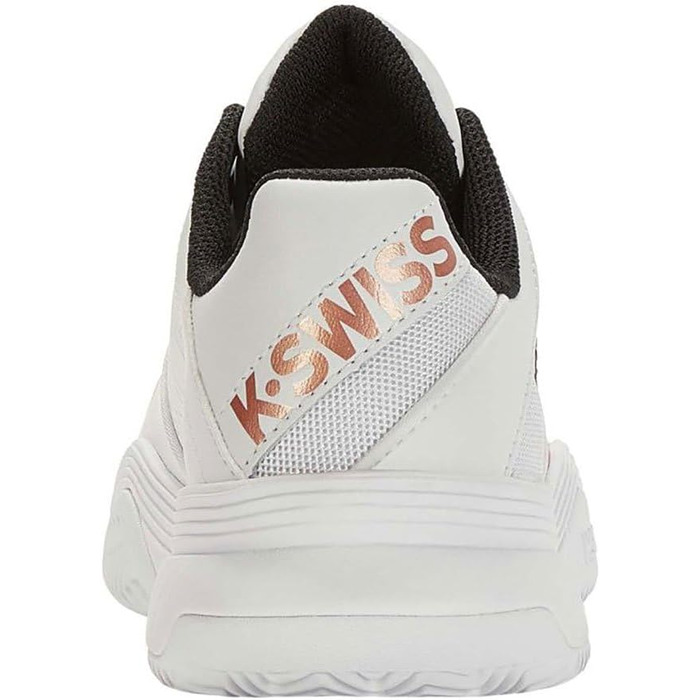 Кросівки K-Swiss Court Express Hb для жінок, 41 EU, білий, чорний, рожеве золото