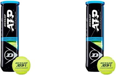 Тенісні м'ячі Dunlop ATP Championship для всіх покриттів, 4 шт