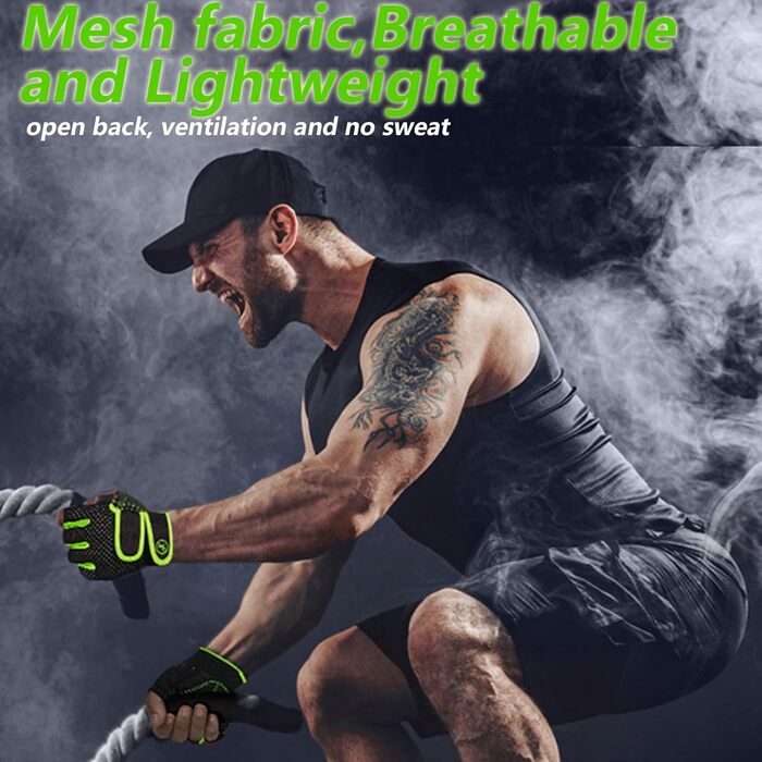 MOREOK Ваги для підйому штанги - фітнес рукавички для тренувань, чоловічі/жіночі, для силових тренувань, підйому, тяги, підтягувань (жовті, S)