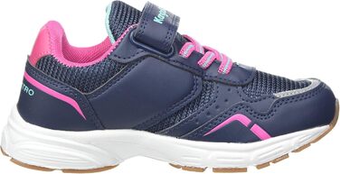 Дитячі спортивні черевики KangaROOS K-NI Lucky для залу, 37 EU, темно-синій/рожевий