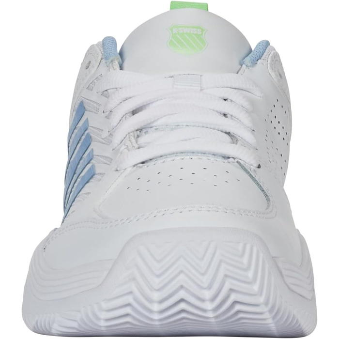 Жіночі тенісні кросівки K-Swiss Court Express 2, 39 EU, білий/Dutch Canal Green