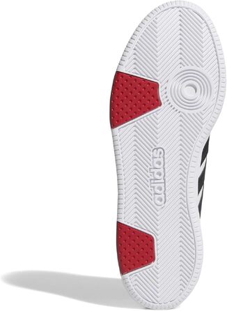 Чоловічі кросівки adidas Hoops Classic (35.5 EU, Cloud White Team Victory Red Core Black)