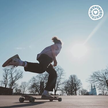 Лонгборд BTFL Drop-Through для дівчат, повний комплект, ABEC 9, круїзер для початківців і досвідчених
