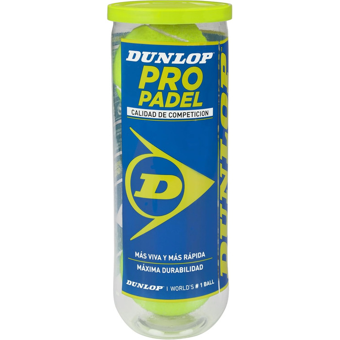 М'ячі для падел-тенісу Dunlop Pro Padel