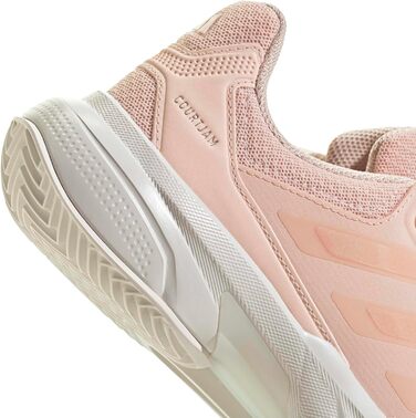 Жіночі тенісні кросівки adidas CourtJam Control 3 для глини (44 EU, Wonder Quartz Wonder Quartz Crystal White)