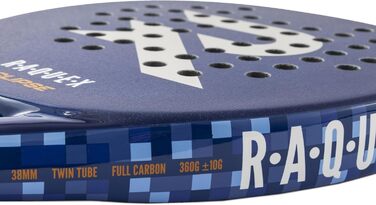 Ракета для падел Raquex Eclipse Carbon: для початківців та професіоналів, унісекс, 360г, піна Eva 15 ImpactCore