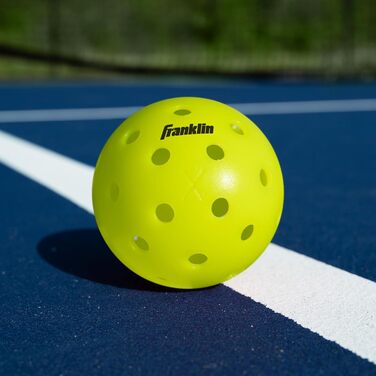 Franklin Sports Pickleball-X Performance 40 Outdoor-Bälle - Жовті м'ячі для піклболу, 40 шт.