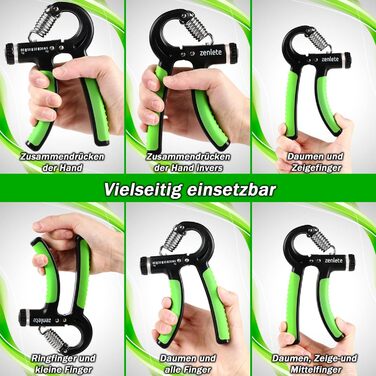 Фітнес-тренажер для рук Profi Fitness Handtrainer 5-65 кг, 2 шт. Регульований, для збільшення сили хвата