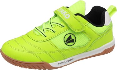 Дитячі спортивні кросівки JAKO Winger для залу (31 EU, неоновий жовтий/чорний)