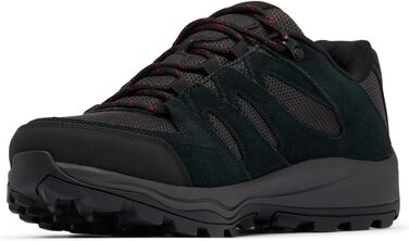 Чоловічі трекінгові черевики Columbia Redmond™ IV Low Waterproof Mid Rise, 49 EU, Black Mountain Red