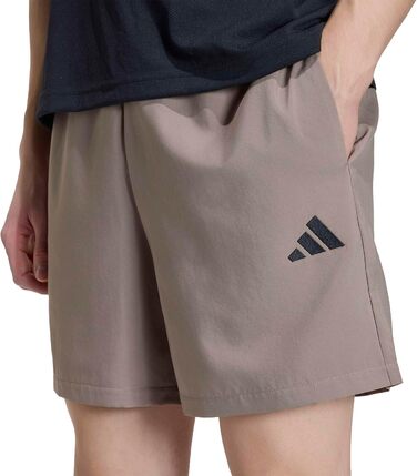 Чоловічі спортивні шорти adidas Essentials Logo Chelsea (3XL Plus Long, Khaki Six/Black)