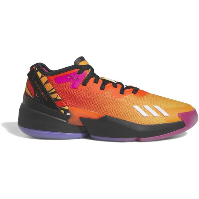 Кросівки баскетбольні adidas D.o.n. Issue 4 (43 1/3 EU, Impact Orange Collegiate Gold Core Black)