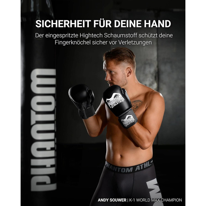 Боксерські рукавички Phantom Boxhandschuhe Ultra | MMA, K-1, Кікбоксинг | 10-16 oz | Чоловічі