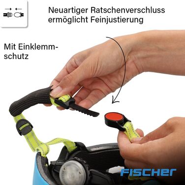Дитячий велосипедний шолом FISCHER BMX з LED підсвіткою, для велосипеда, самоката та екстремальних видів спорту