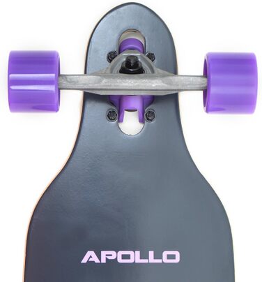 Longboard Apollo Makira Drop-Through для фрірайду та круїзингу з високошвидкісними підшипниками ABEC
