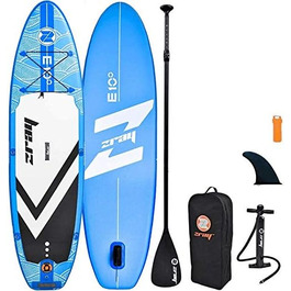 Надувна SUP-дошка Zray Evasion Deluxe 10.0, 297 см, алюмінієве весло, для серфінгу та веслування, ISUP