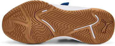 Дитячі спортивні зала Halenturnschuh PUMA Varion V Jr (35.5 EU, Puma Royal Puma White Gum)