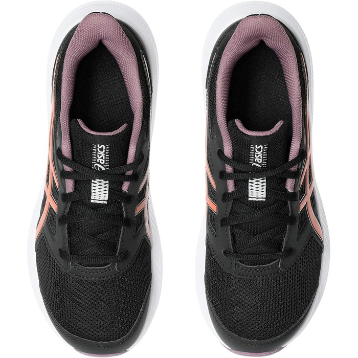 Дитячі кросівки ASICS Jolt 4 GS - чорний/пустезна червоний (37 EU)