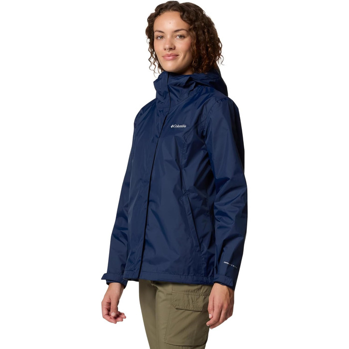 Жіноча водонепроникна куртка-дощовик Columbia Arcadia™ II, колір Collegiate Navy (розмір M)