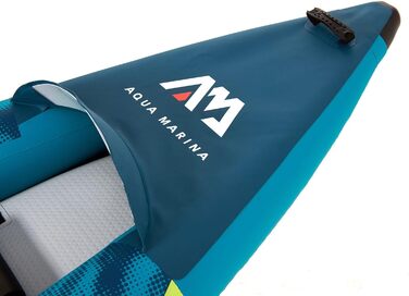 Надувний каяк Aqua Marina Steam-412 для 2 осіб, 412x90 см, Drop Stitch технологія