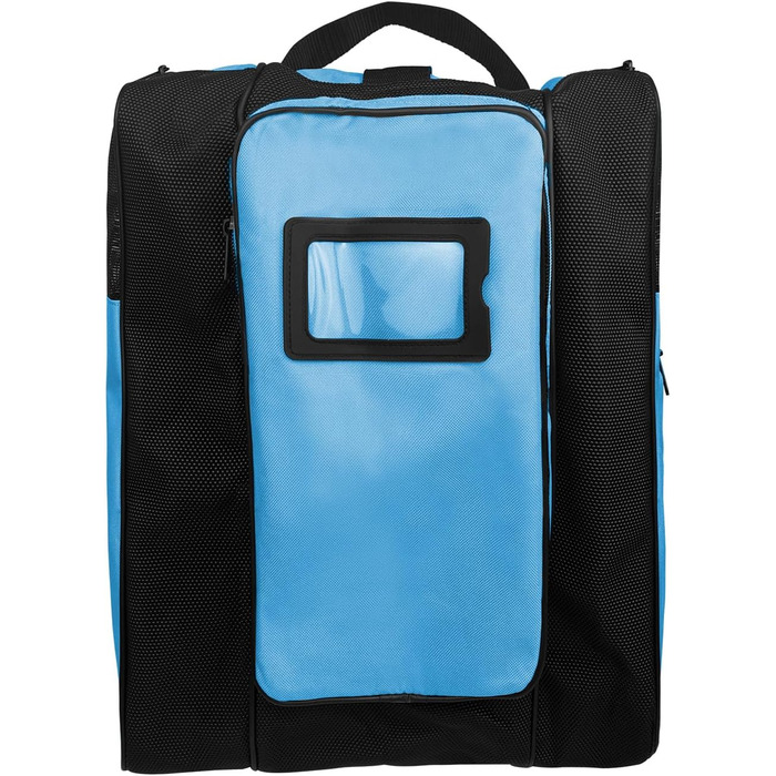 Сумка для ковзанів VPRO: для фігурного катання, роликів, інлайнів. З ремінцем та блискавкою (Блакитна)