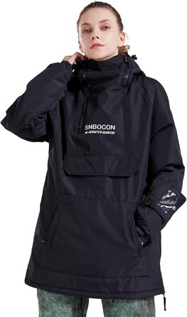 Жіночий гірськолижний костюм Bluemagic: тепла, водонепроникна та дихаюча куртка-софтшелл, зелений (L, чорний)