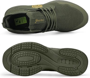 Кросівки для чоловіків: бігові, спортивні, тенісні, для занять фітнесом та прогулянок (44 EU, Зелений)