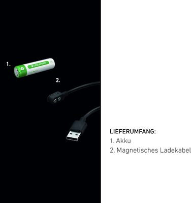 Ліхтар Ledlenser ML4, кемпінговий, акумуляторний, 300 люмен, 45 год, нейтральне світло, з магнітним кабелем USB
