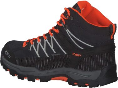 Дитячі трекінгові черевики CMP Rigel Mid Antracite-Flash Orange, розмір 40