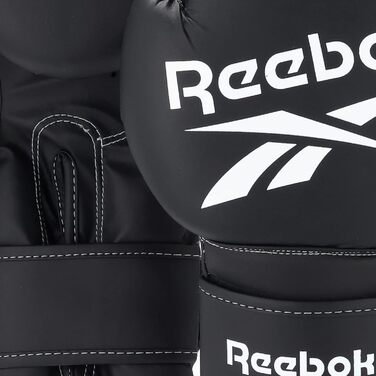 Боксерські рукавички Reebok 16 oz чорного кольору